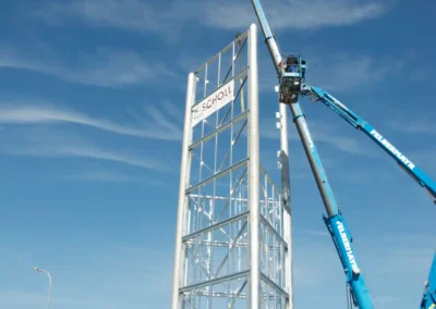 Werbeturm Novopark